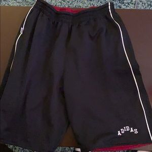 ADIDAS REVERSIBLE BOYS SHORTS SIZE 10/12 MEDIUM